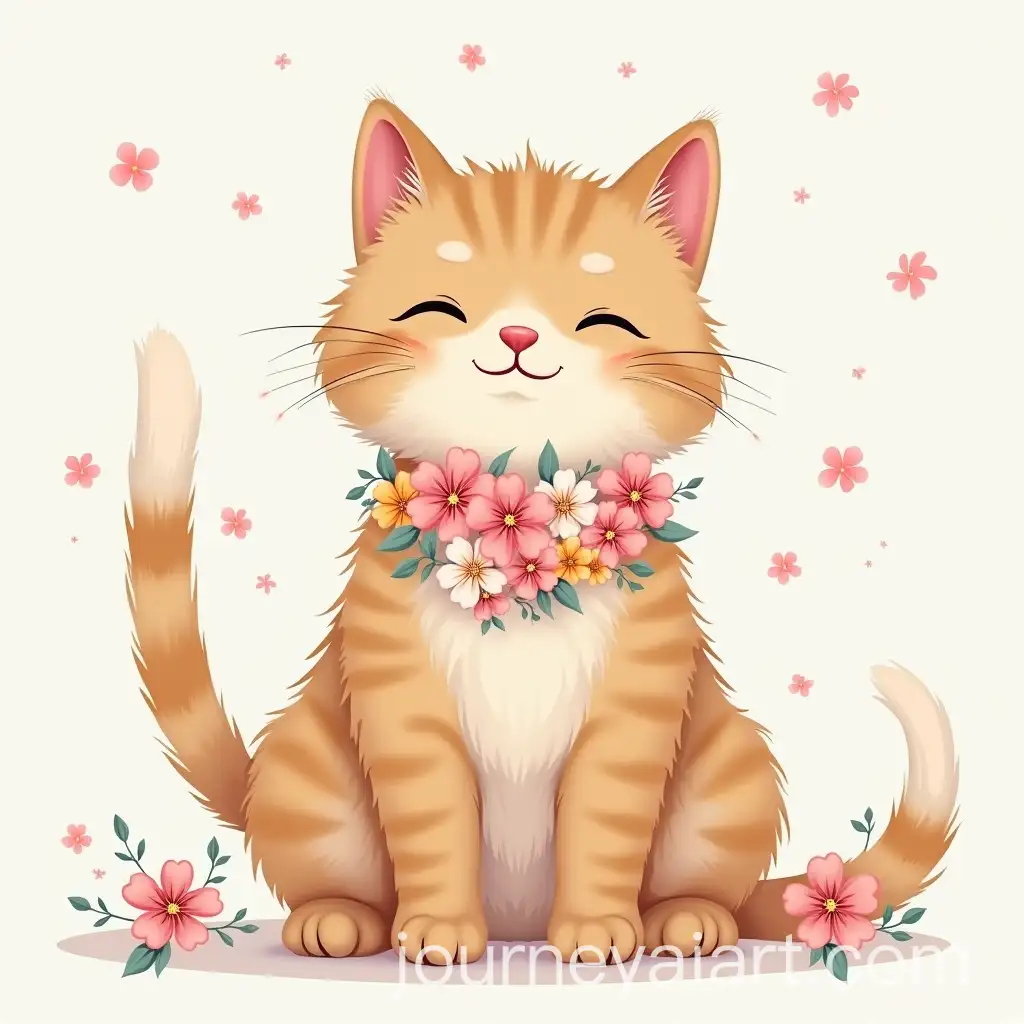 Cute-Cat-with-Flower-Patterns-for-Tumblers