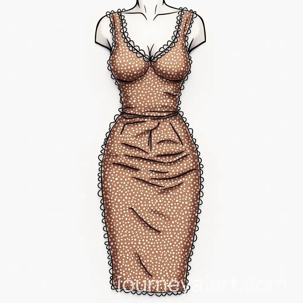 Fashionable-Garment-Illustration-with-Beaded-Texture