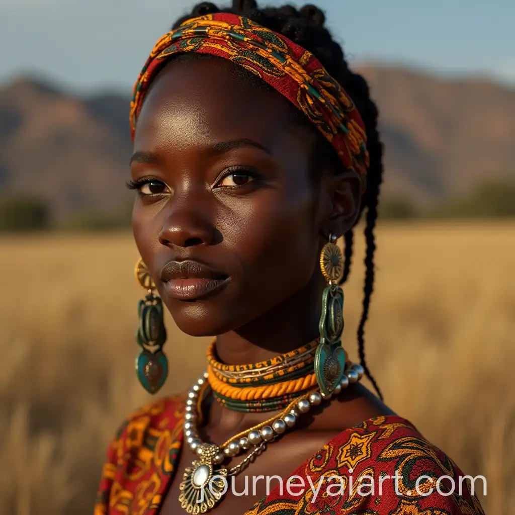 Elegant-African-Woman-Portrait-in-Classic-Style