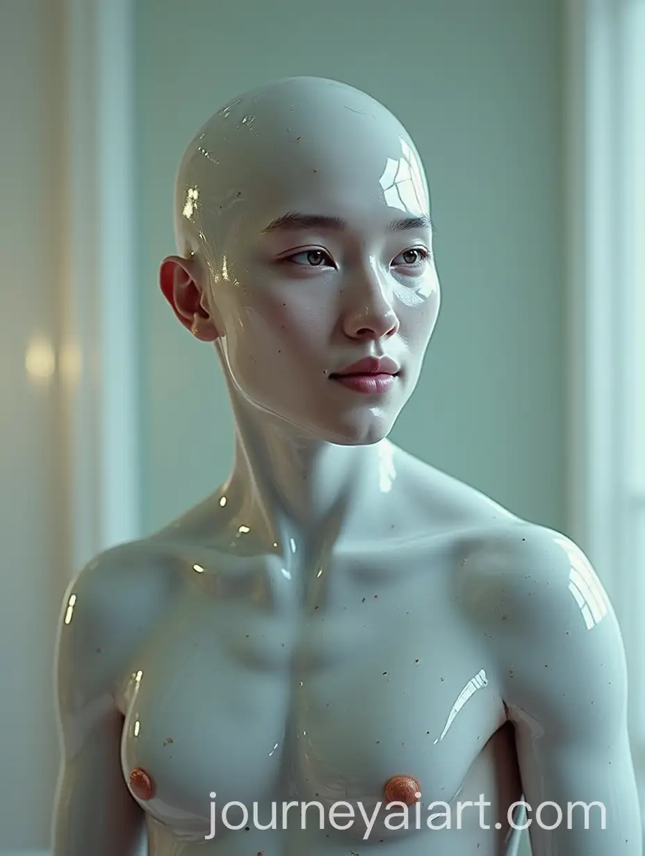 Surreal-PlasticLike-Man-with-Glossy-Skin-and-Subtle-Patterns