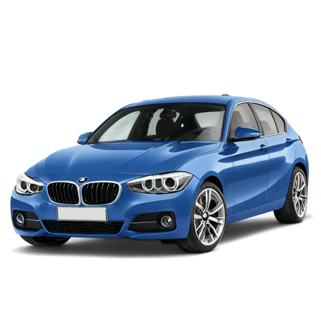 BMW 1 series blue color