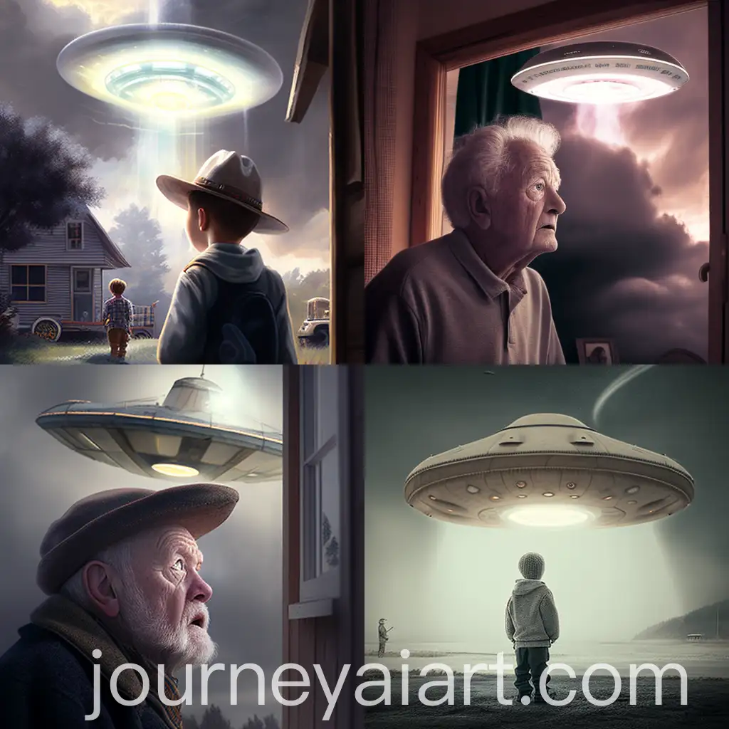 Benny-Christen-Grandahl-Observes-UFO