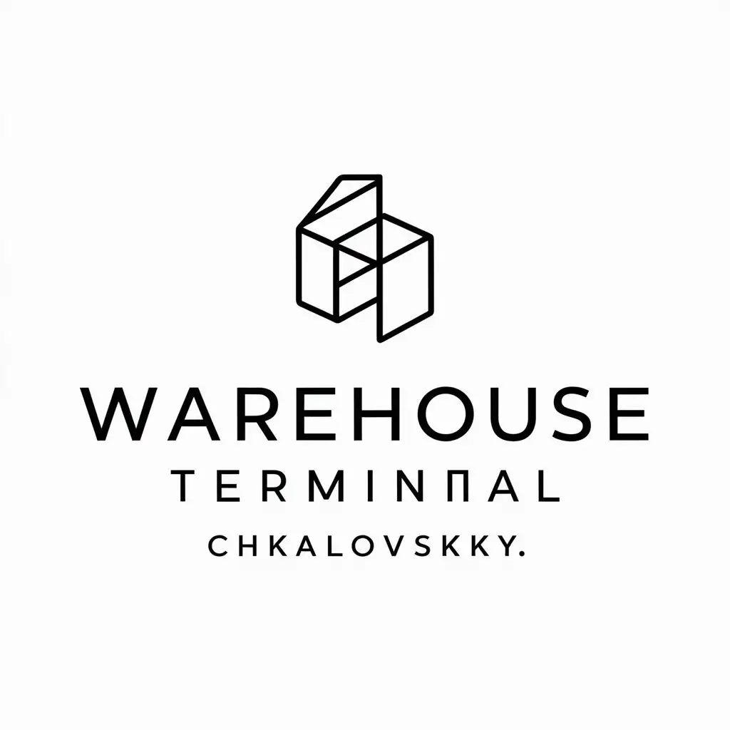 LOGO-Design-For-Warehouse-Terminal-Chkalovsky-Cubes-Shaped-4-in-Real-Estate-Industry