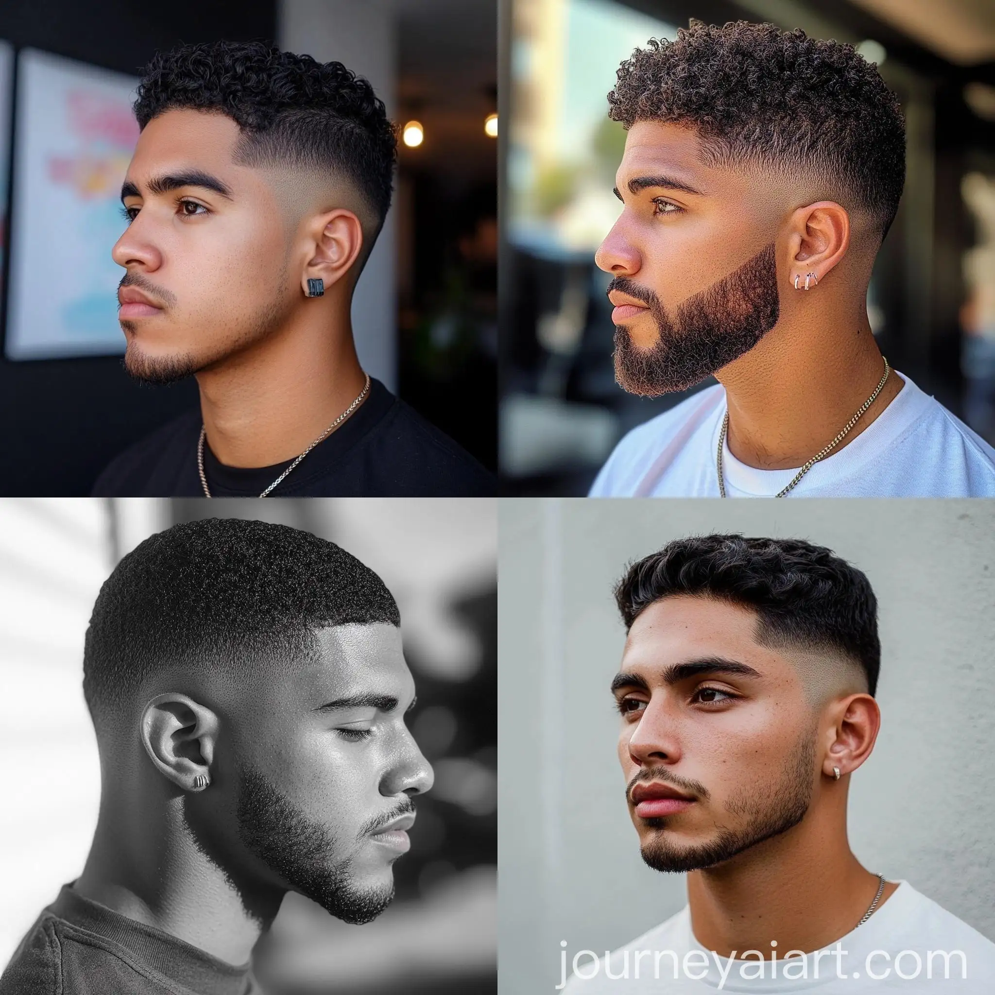 Puerto-Rican-Male-with-SemiRealistic-Low-Taper-Fade-Haircut