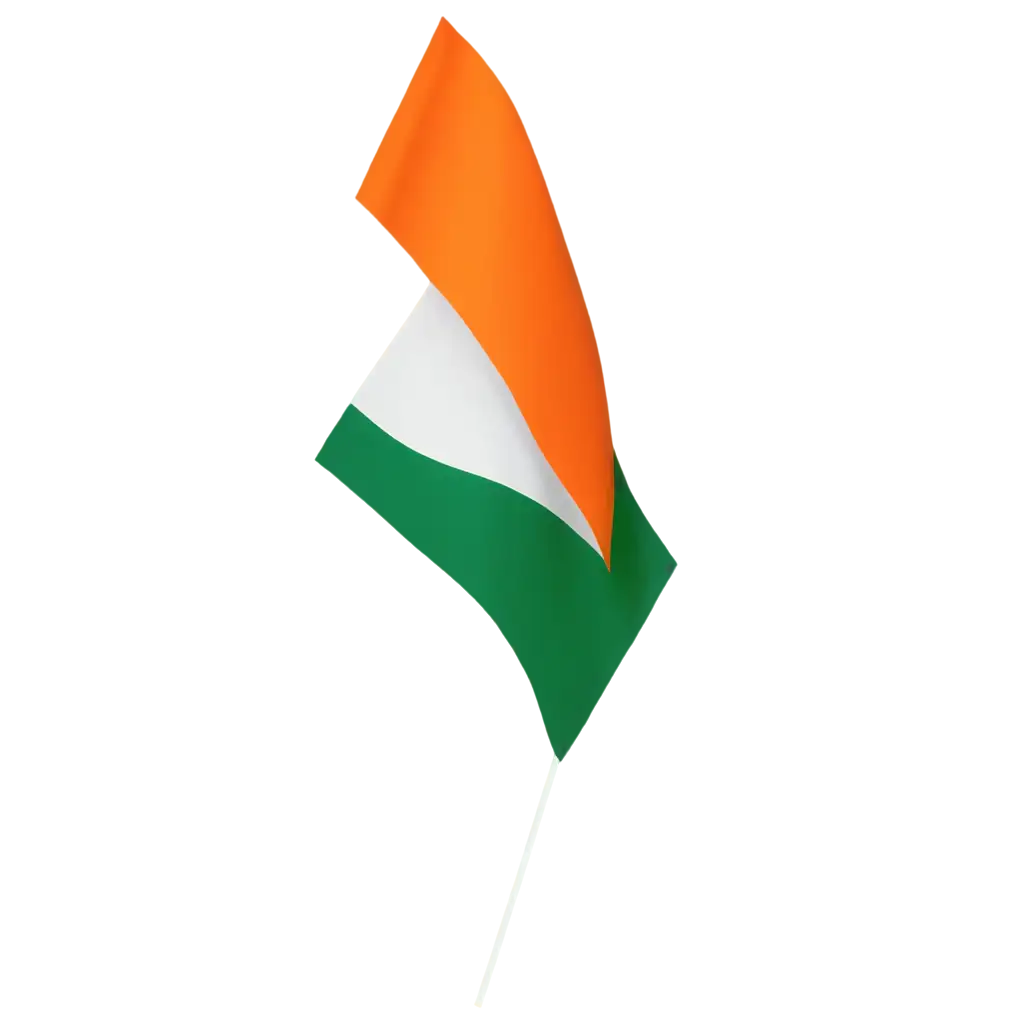 Indian-Flag-Illustration-PNG-for-Clear-and-Versatile-Usage