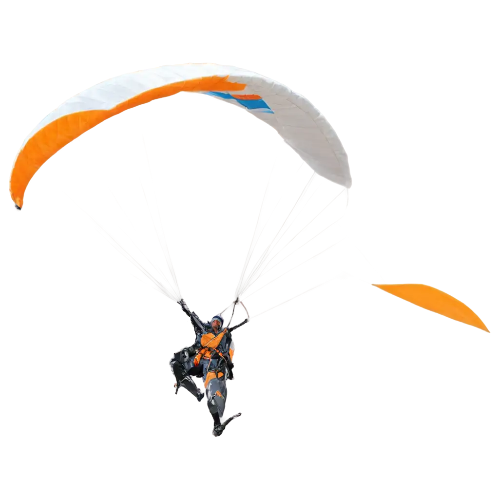 PNG-Lightweight-Paraglider-Project-Parapente-Paramotor-Delta-Wing-on-Realistic-White-Background