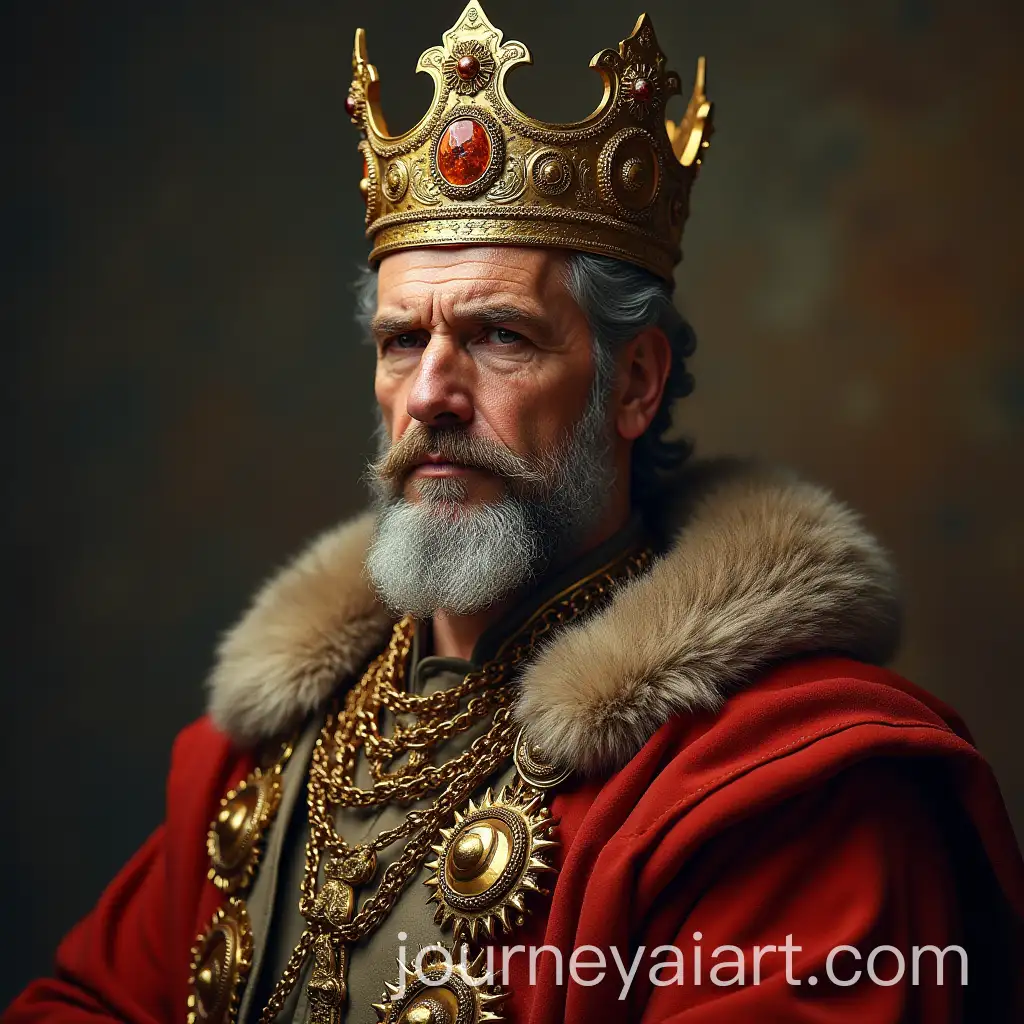 Majestic-King-Portrait-with-Regal-Attire-and-Crown