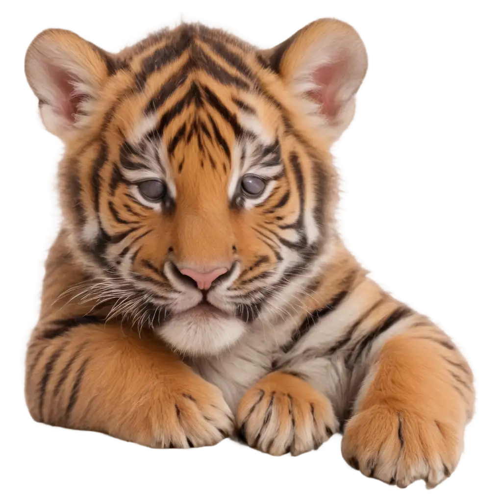 Adorable-Baby-Tiger-Side-Sleeping-PNG-Image-for-Your-Creative-Projects