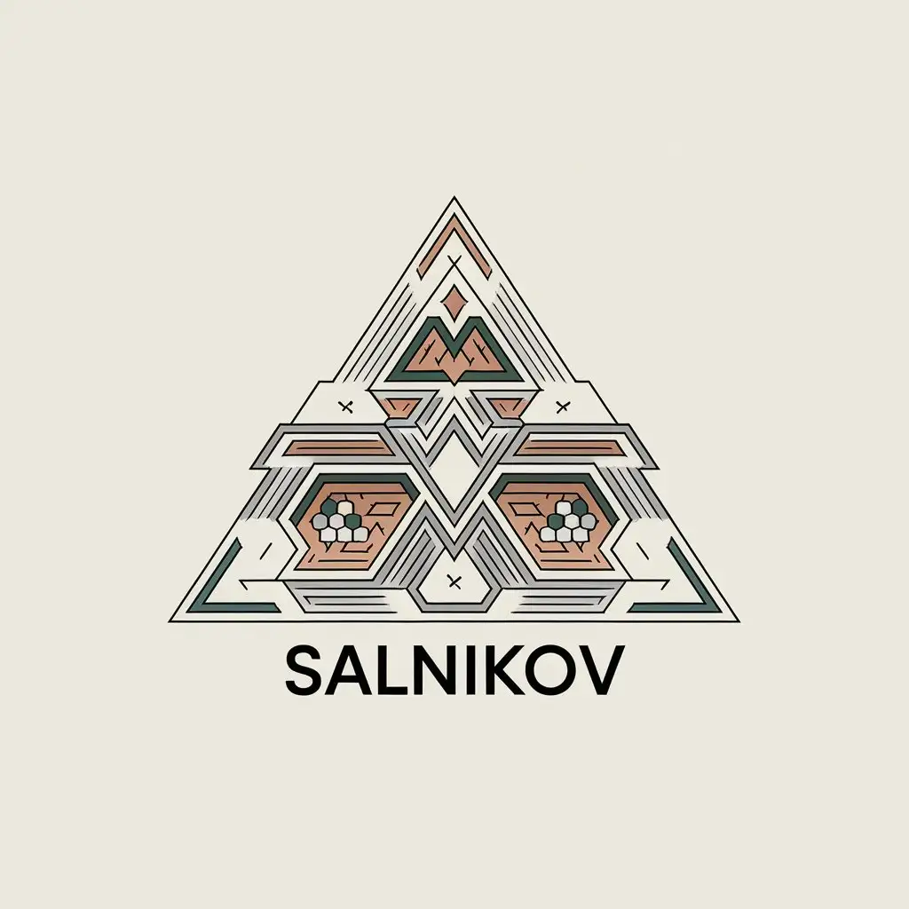 LOGO-Design-For-Salnikov-Pyramid-Symbol-in-Vector-Style-for-Nonprofit