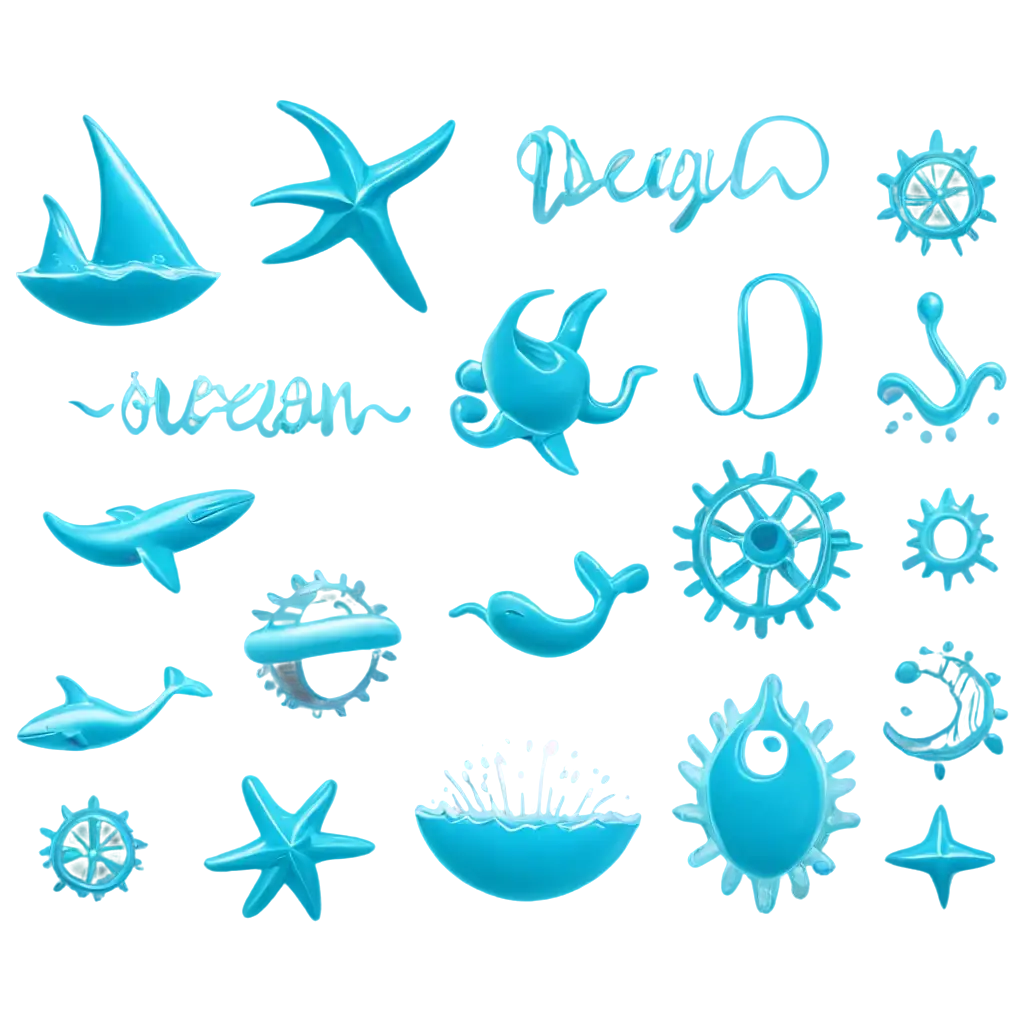 Ocean-Adventure-3D-Logo-Design-in-PNG-Format-for-HighQuality-Digital-Use