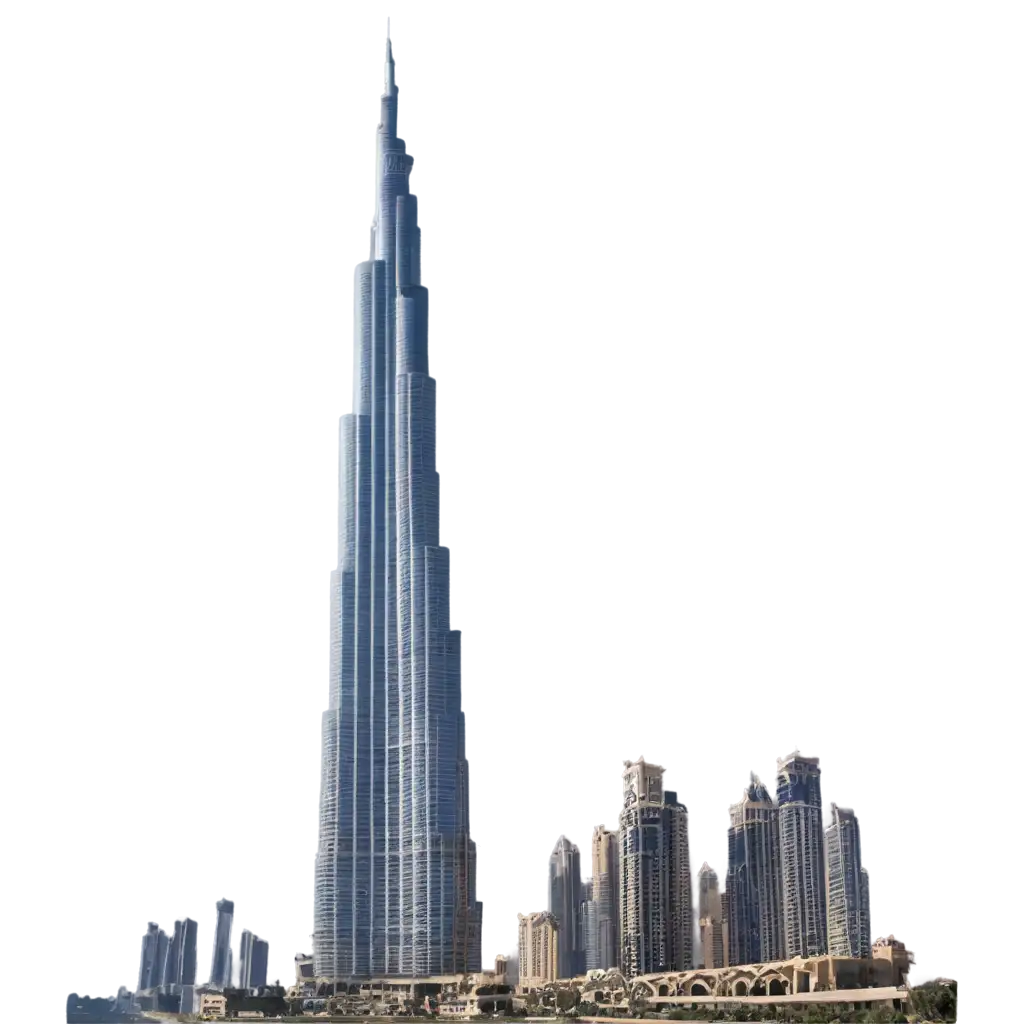 Futuristic-Burj-Khalifa-PNG-Image-Explore-the-Iconic-Tower-in-High-Definition