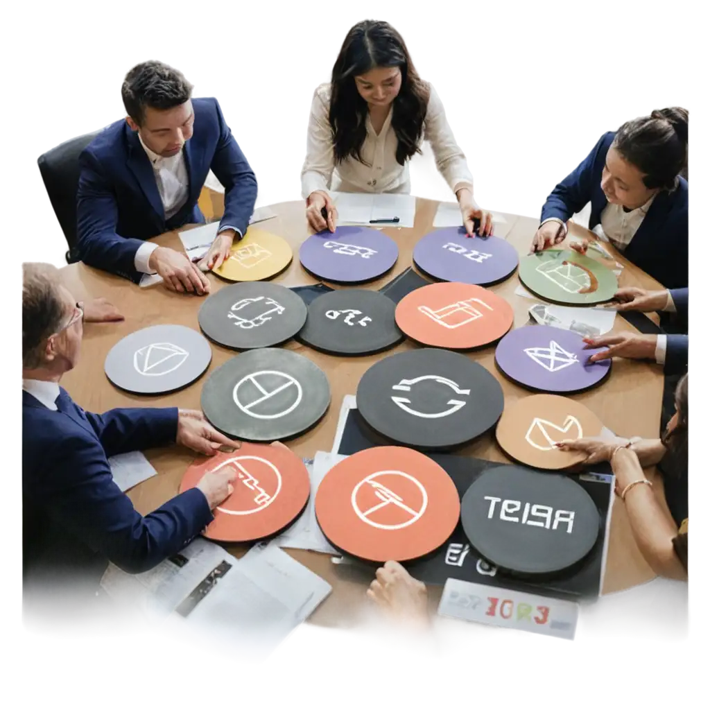 HighQuality-PNG-Image-of-Teams-Gathering-Around-a-Table-Enhance-Collaboration-and-Engagement