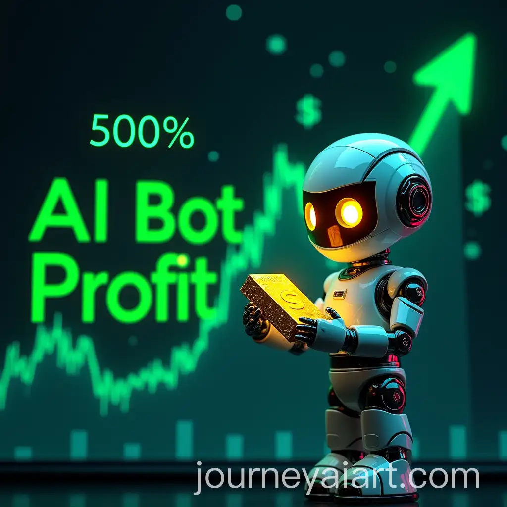 AI-Trading-Bot-Success-with-500-Profit-and-Green-Arrows