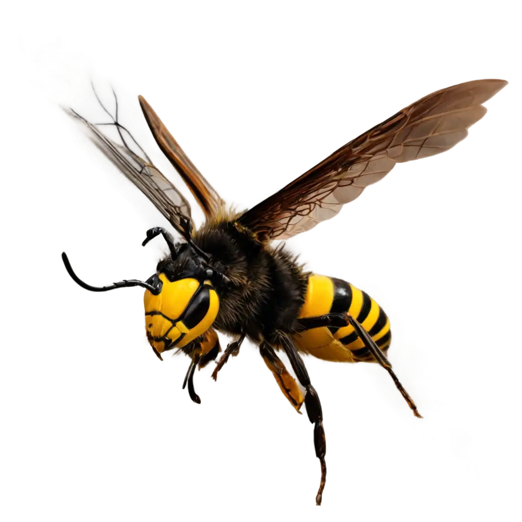 Hornet-Vector-PNG-HighQuality-Detailed-Insect-Illustration-for-Graphic-Design