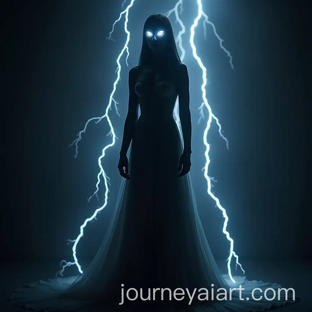 Elegant-Dark-Figure-with-Glowing-White-Eyes-Formed-by-Lightning