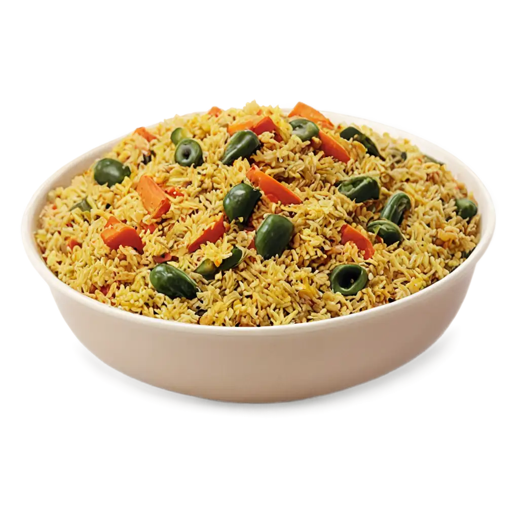 HighQuality-PNG-Image-of-Veg-Biryani-Perfect-for-Culinary-Visuals-and-Food-Photography