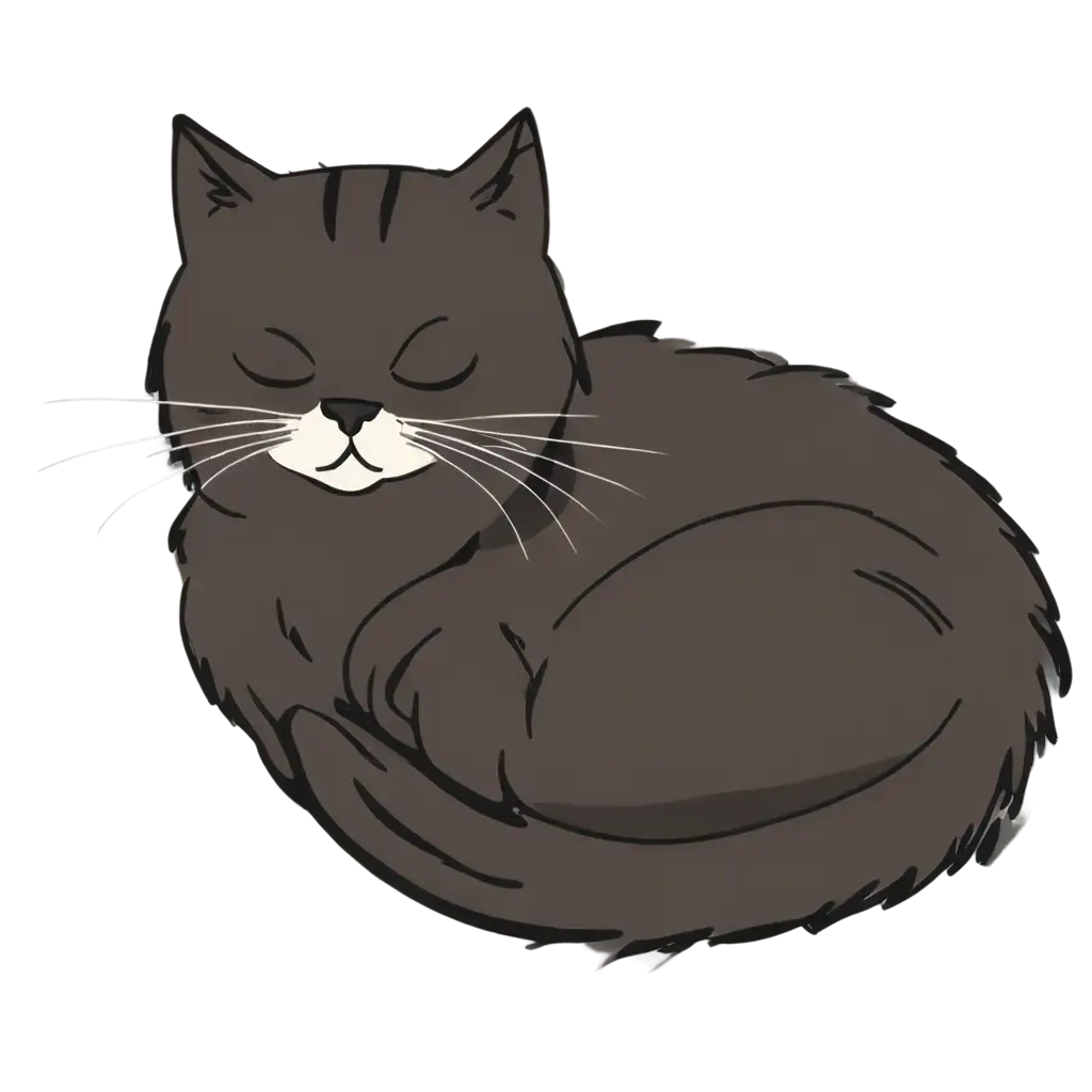 Adorable-Cartoon-Cat-Sleeping-PNG-Image-Cute-and-Calming-Illustration