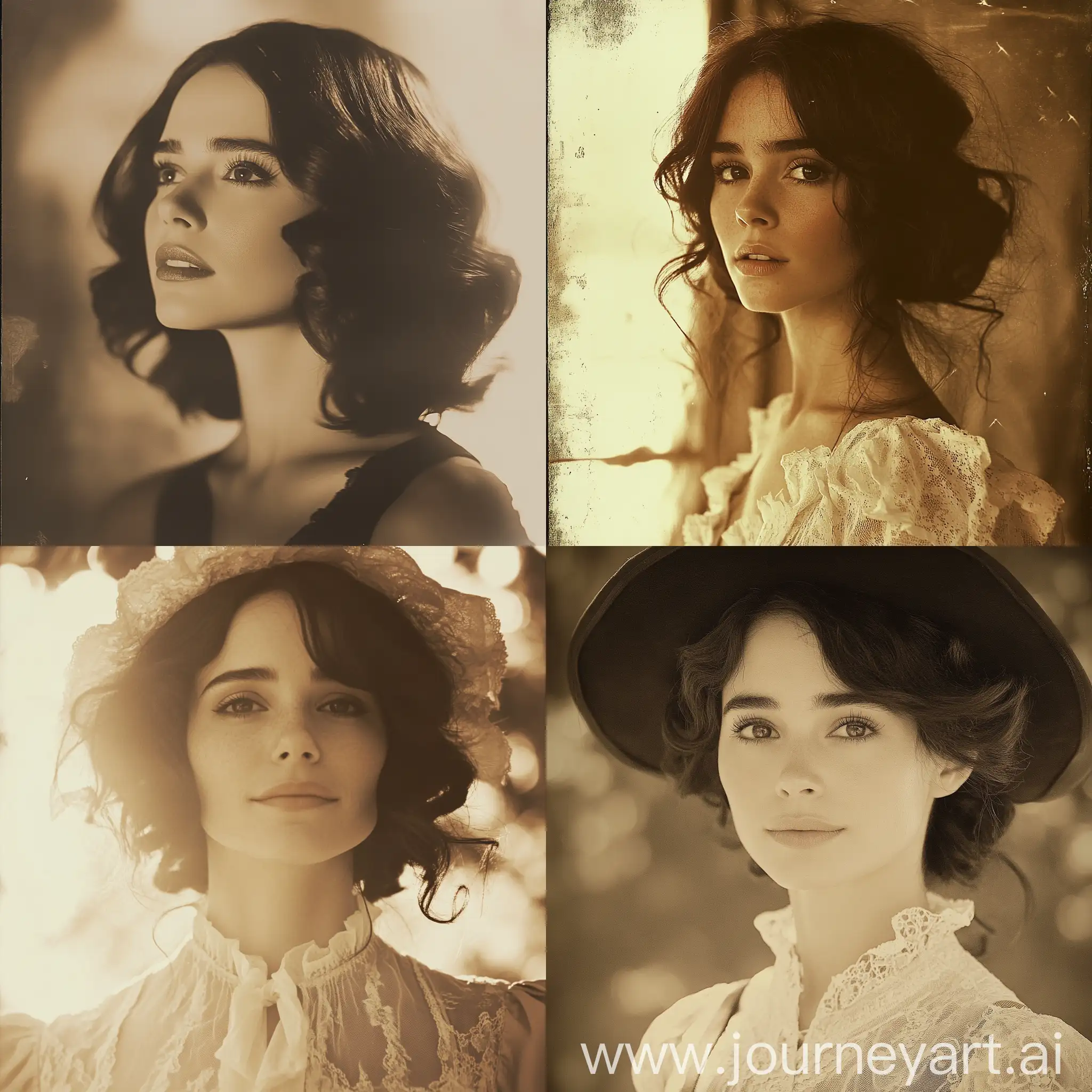 SepiaToned-Portrait-of-Abigail-Spencer-as-Lucy-Preston-19th-Century-Style