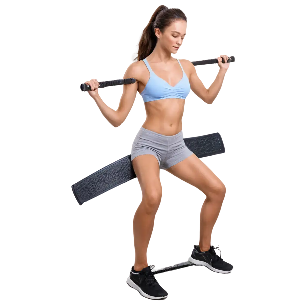 Double-Spring-Tummy-Trimmer-PNG-Image-for-Abs-Workout-and-Stomach-Exercise