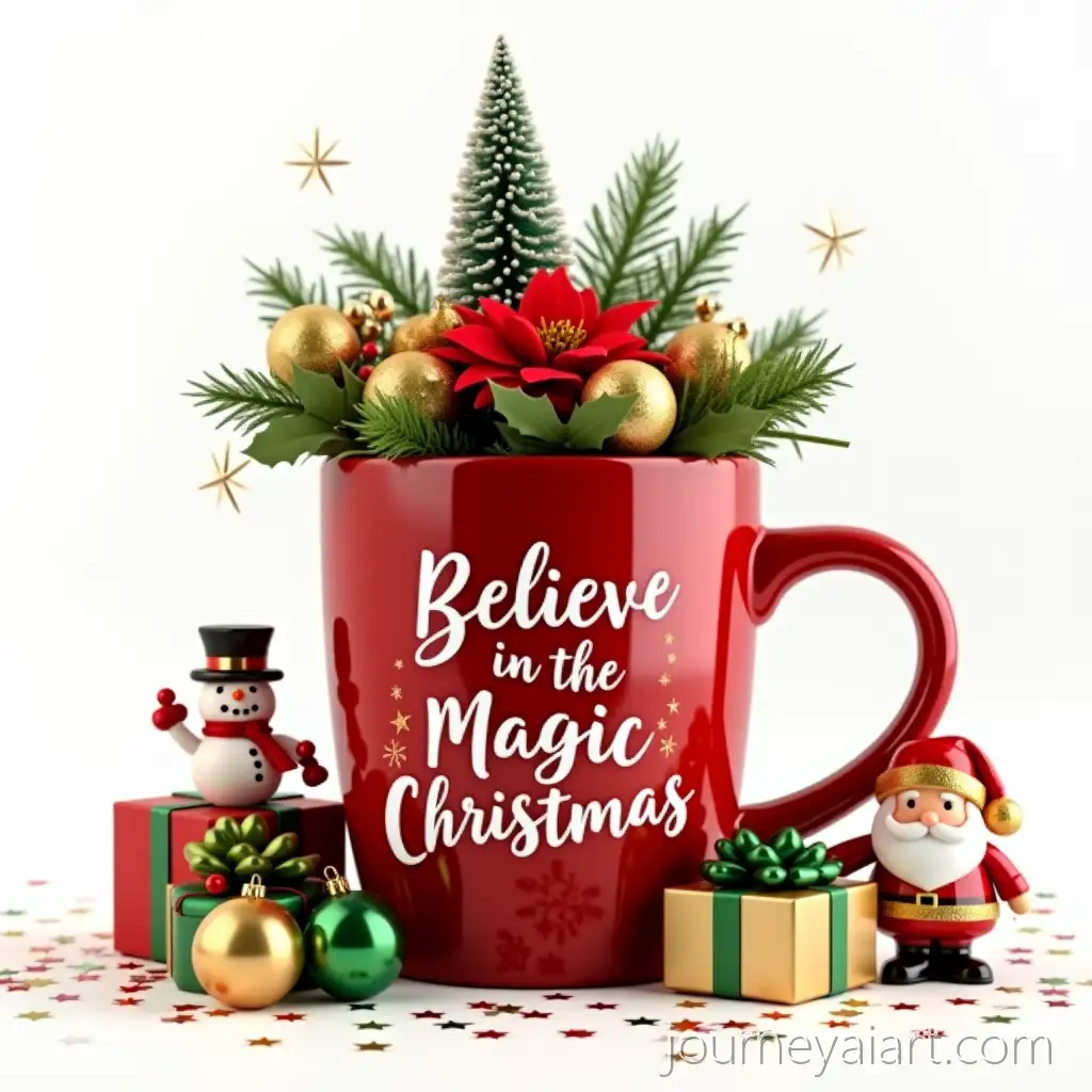 Festive-Christmas-Coffee-Mug-with-Santa-Snowman-and-Ornaments