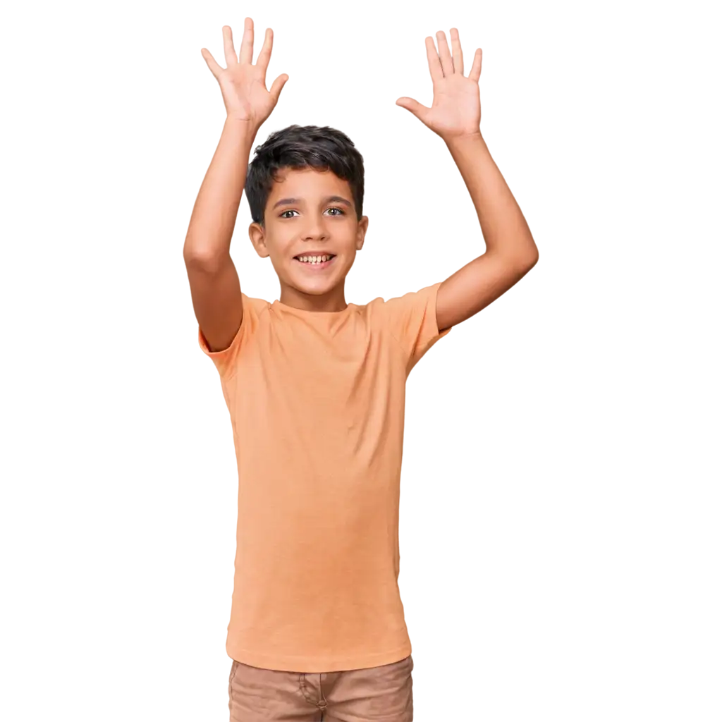 PNG-Image-of-Boy-Raafah-Raising-His-Hands-Up-A-Captivating-Visual-Representation