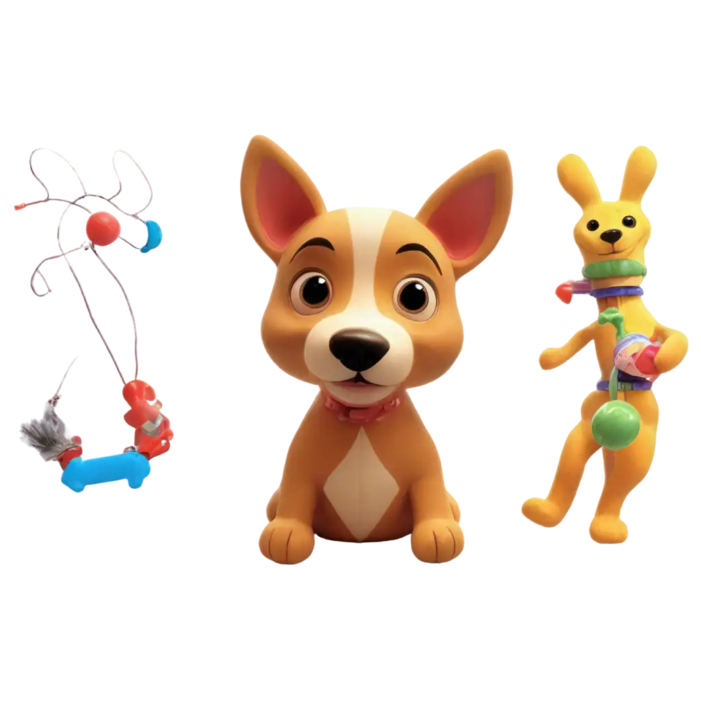 Playful-Dog-with-Toys-PNG-Illustration-Joyful-Pet-in-Colorful-Toy-Scene