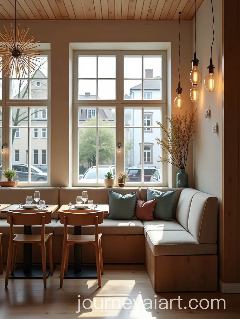 Scandinavian-Style-CafAI-Image-Prompt-Expansion-Interior-with-Spring-Street-View-and-Elegant-Wooden-Details