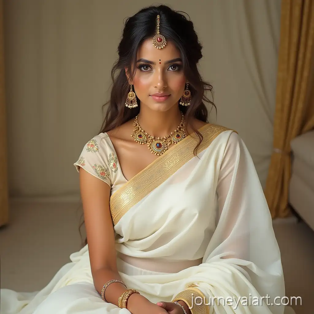 Goddess-Durga-in-Elegant-White-Saree-with-Divine-Aura