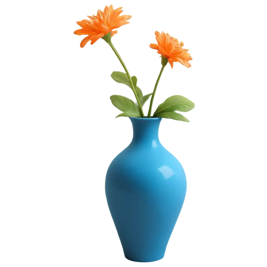 Cartoon-Blue-Vase-with-Flower-PNG-Image-HighQuality-Transparent-Artwork