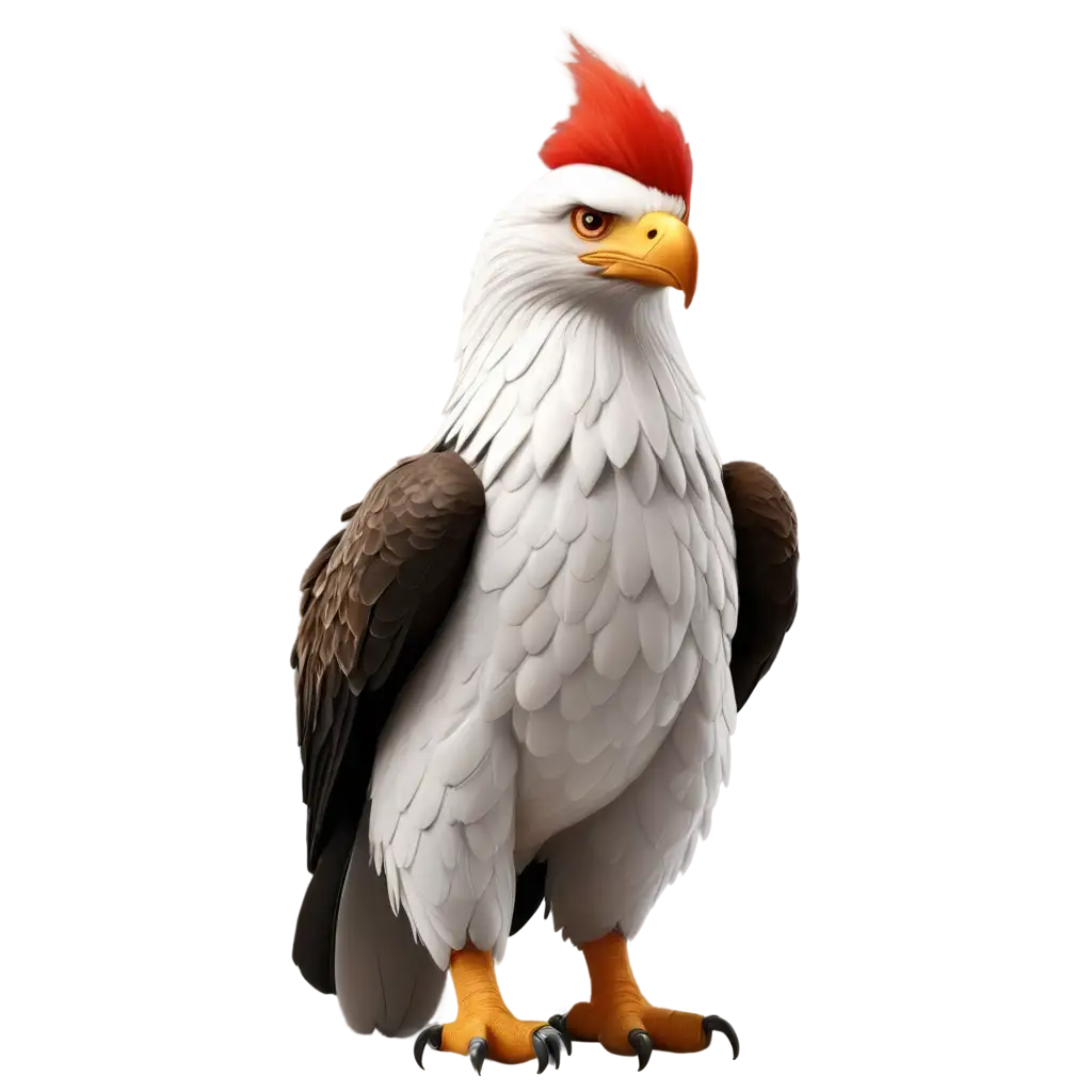 3D-Eagle-with-Red-Fur-PNG-Image-Stunning-Visuals-for-Various-Applications