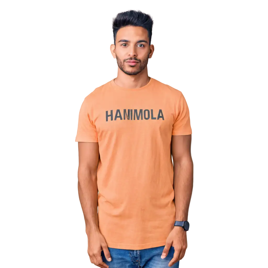 PNG-Image-of-a-Guy-Wearing-Hajmola-TShirt-Vibrant-and-HighQuality-Artwork