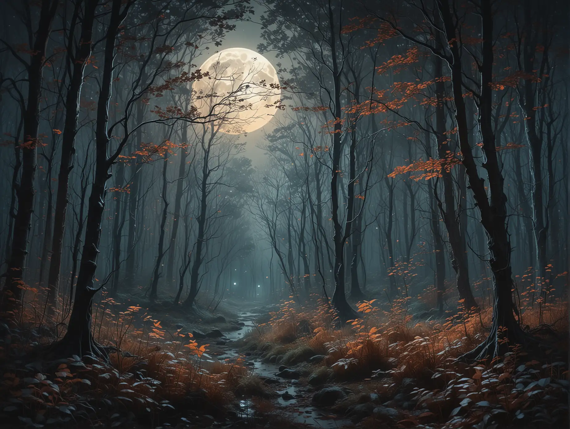 Moonlit-Forest-with-Ethereal-Glowing-Trees