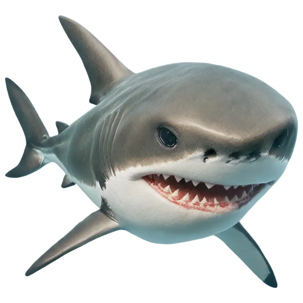 Angry-Shark-PNG-Image-in-the-Bottom-Corner-for-HighQuality-Digital-Artwork