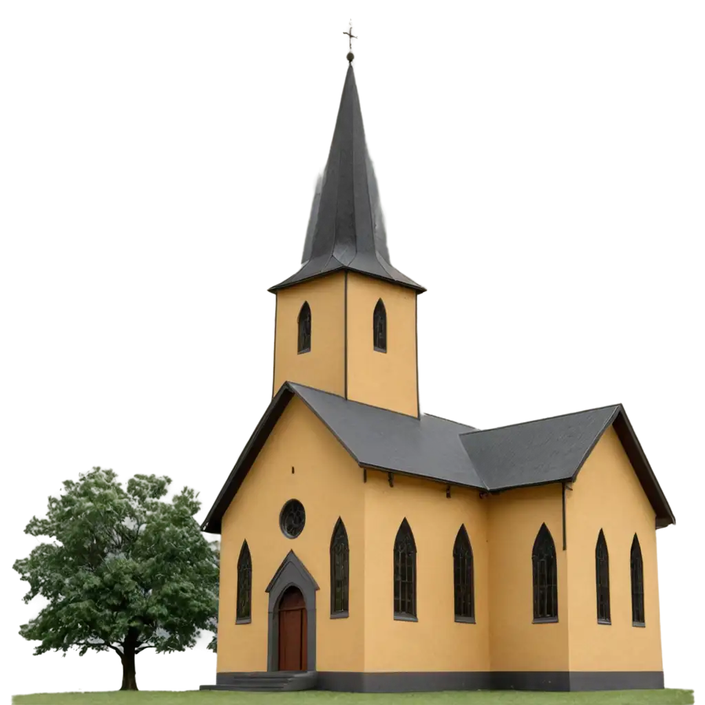 HighQuality-Church-PNG-Image-for-Versatile-Digital-Use