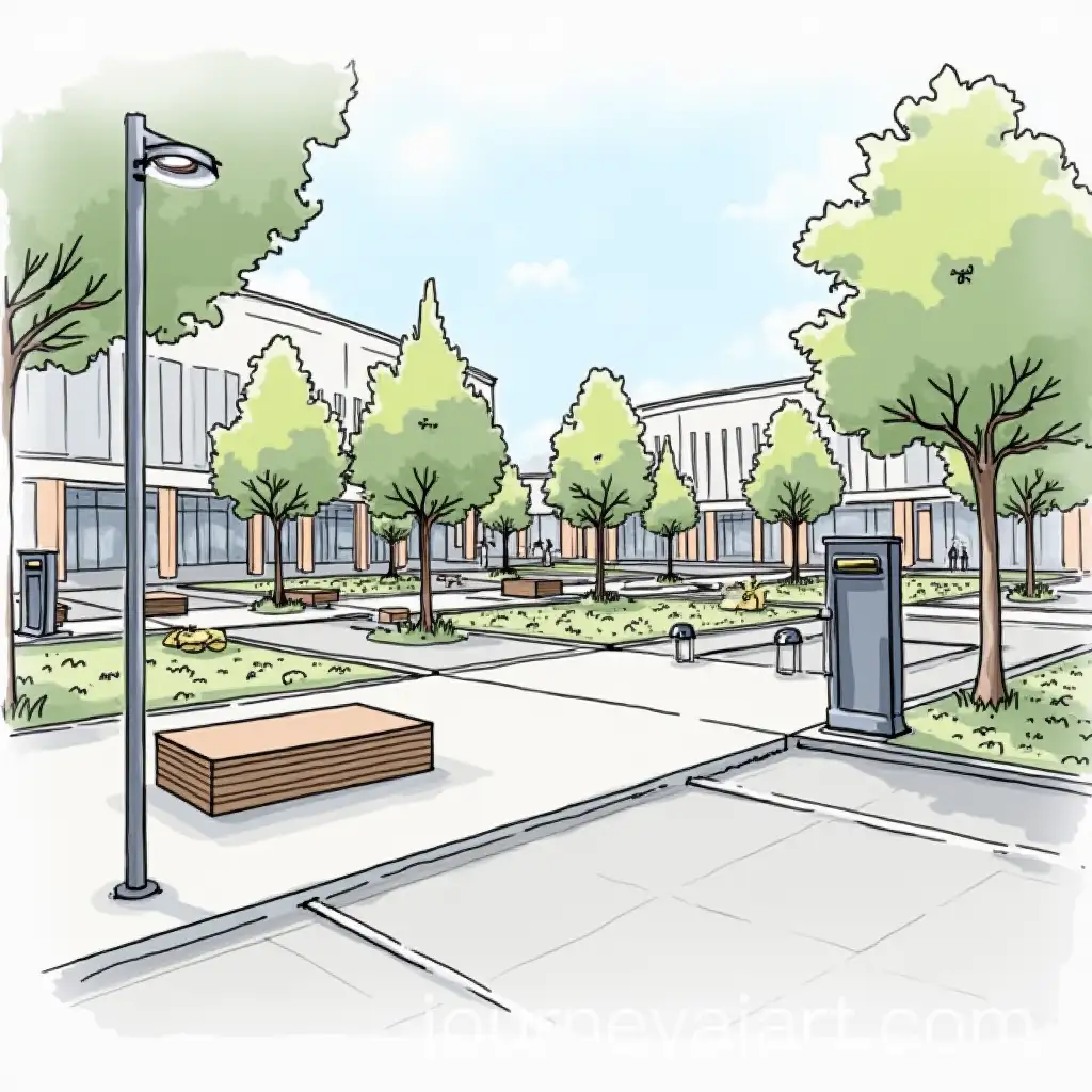 Urban-Square-Enhancement-with-Architectural-Elements