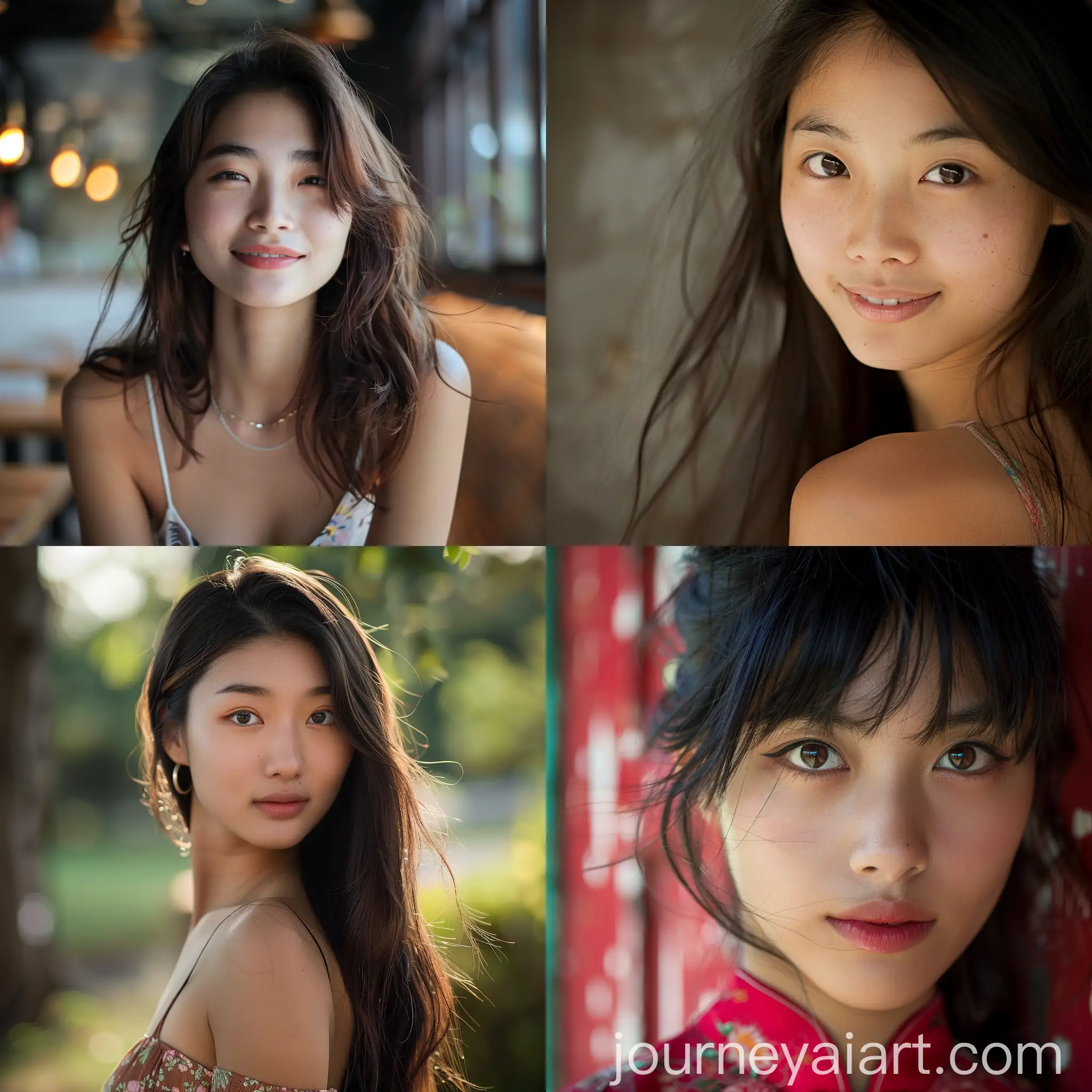Portrait-of-a-Playful-Chinese-Woman-with-Intelligent-Eyes-and-a-Mischievous-Smile
