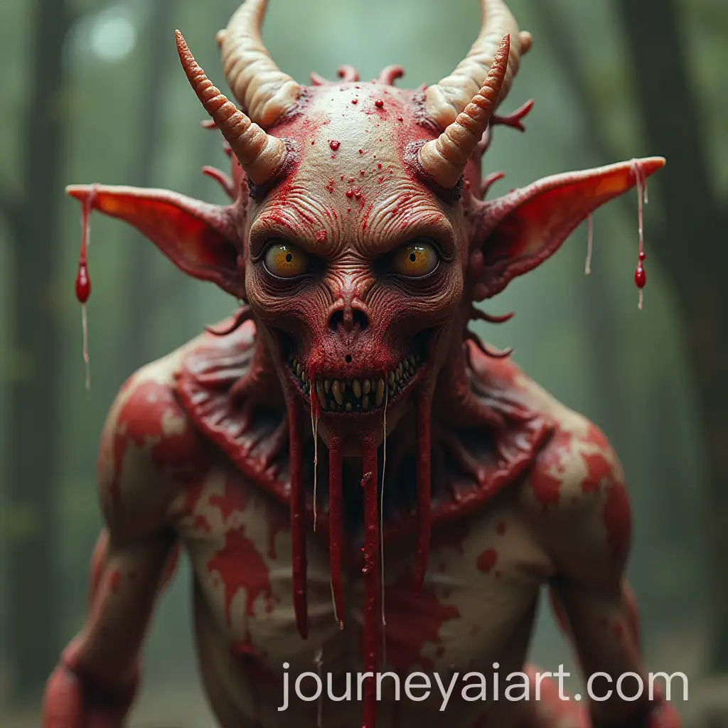 Mysterious-Creature-with-Bloodstained-Infirmity