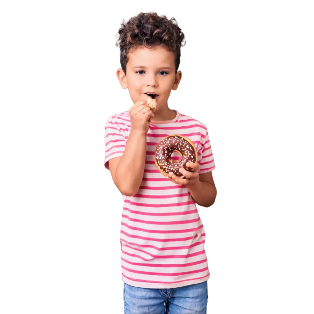 HighQuality-PNG-Image-of-Child-Eating-Donuts-Capturing-Joy-and-Innocence