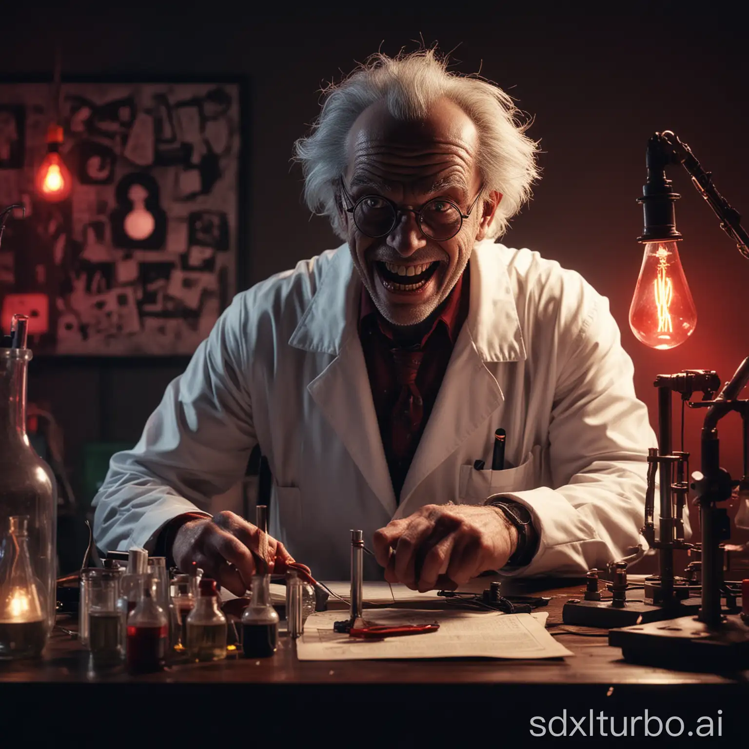 Mad-Scientist-Conducting-Wicked-Experiments-in-Dark-Studio