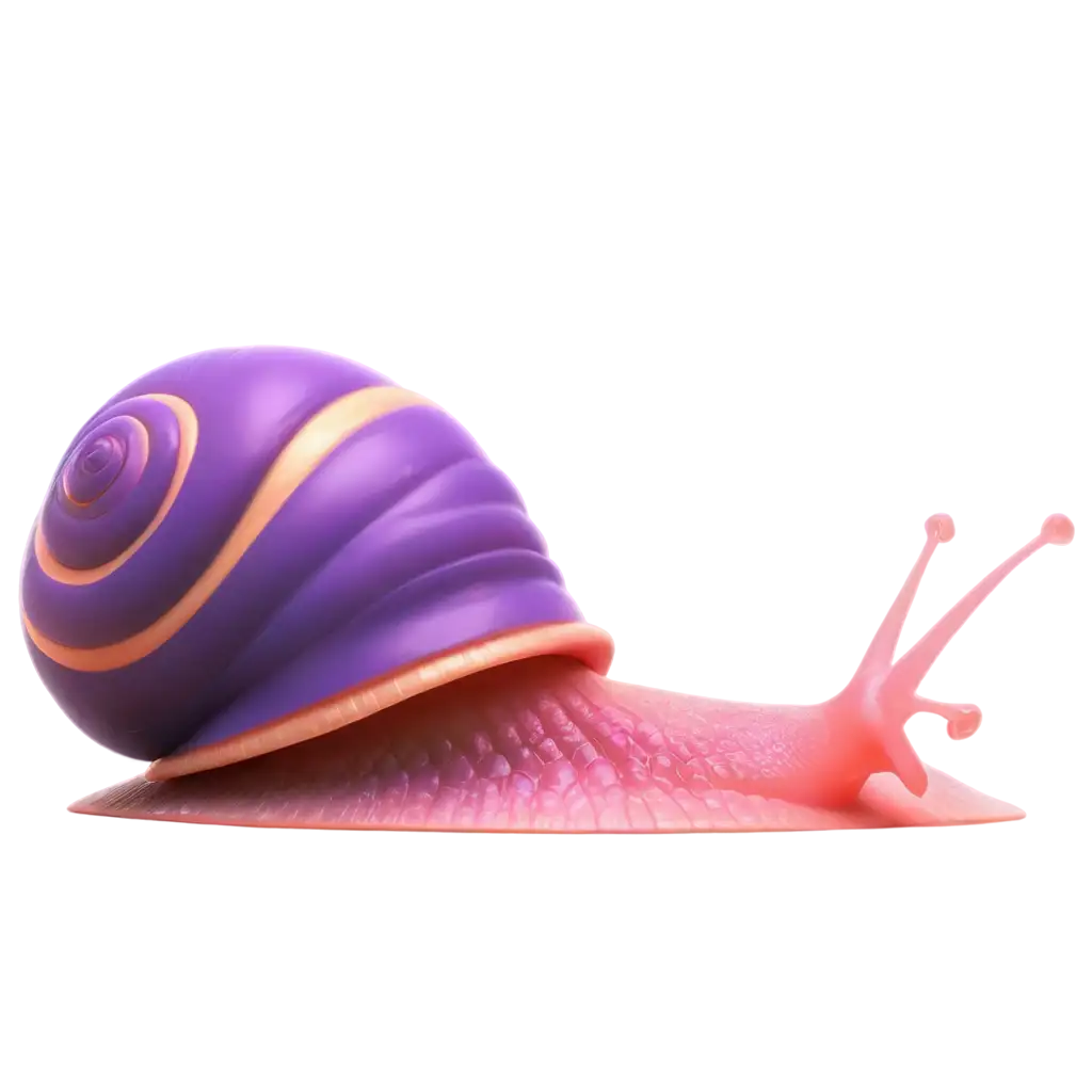 Vibrant-3D-Rendered-Baby-Snail-PNG-with-Glowing-Colors-Cute-and-Decorative