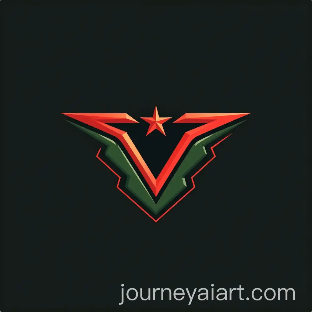 Futuristic-Car-Company-Logo-with-Intertwined-E-and-V-Inspired-by-Moroccan-Flag