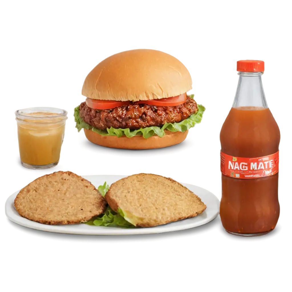 Ready-Mate-Naga-Burger-on-Table-PNG-HighQuality-Image-for-Food-Enthusiasts