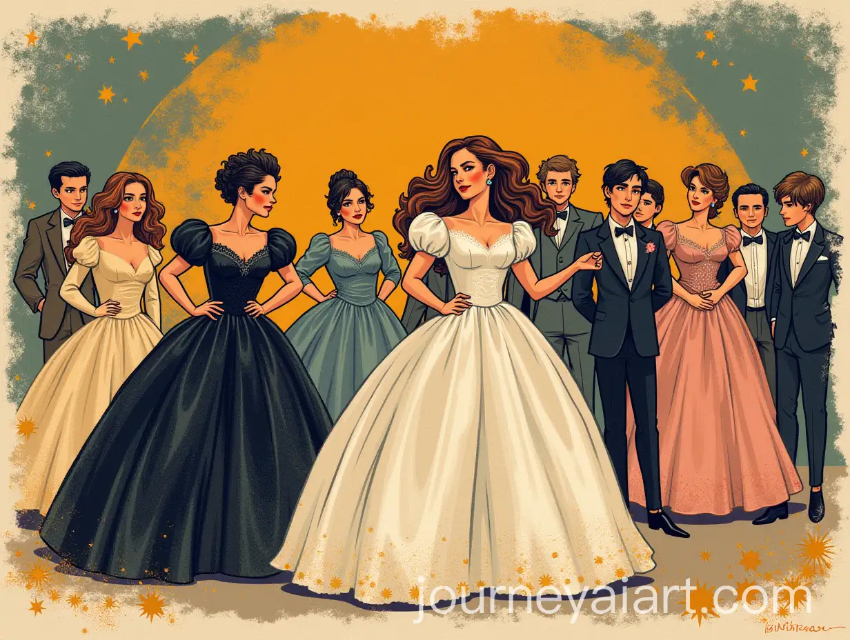 80sThemed-Prom-Poster-for-Class-6N-at-FX-School-Gymnasium