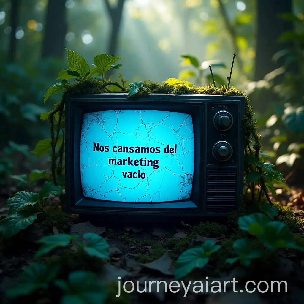 Abandoned-TV-in-Jungle-with-Text-Overlay-and-Surrealist-Lighting