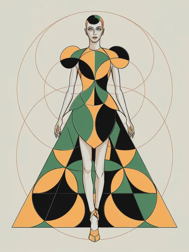 Sketching-Human-Figure-in-Geometric-Costume-Composition-Law