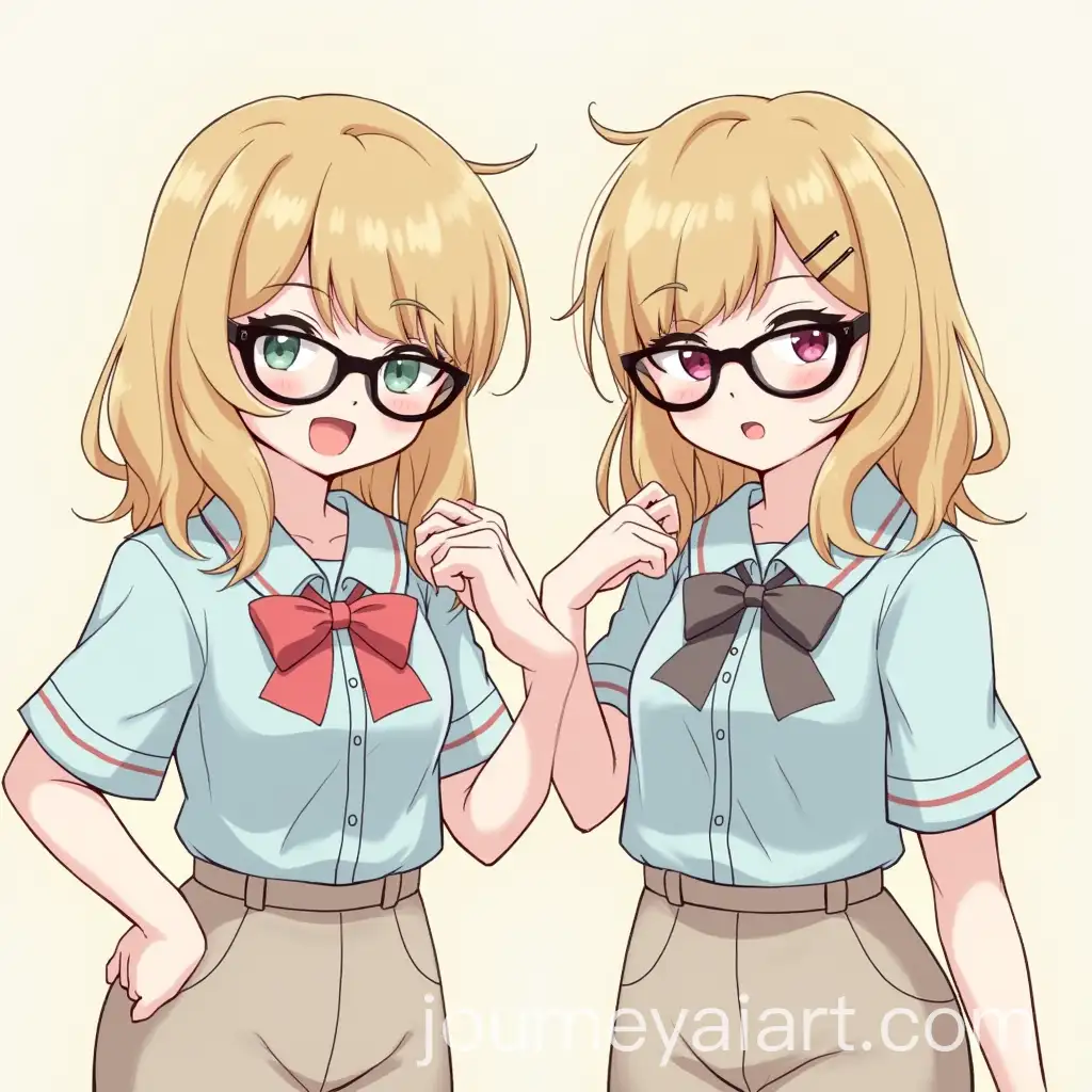 Twins-Wearing-Glasses-in-a-Poor-Setting