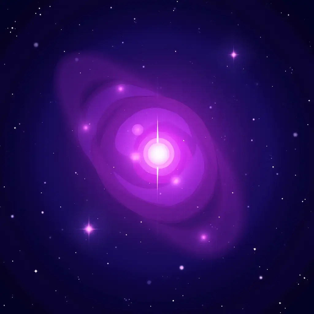 Purple-Nebula-and-Shining-Star-in-Outer-Space