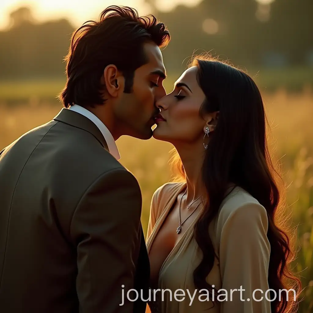 Romantic-Moment-Ranbir-Kapoor-and-Katrina-Kaif-in-Nature