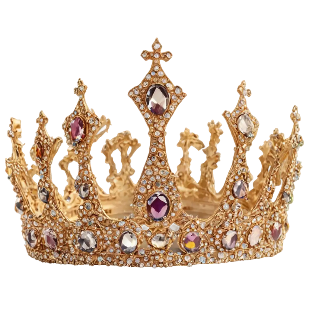 Elegant-Queen-Crown-PNG-Image-with-Stylish-Gemstones-Create-Royal-Visuals-Online