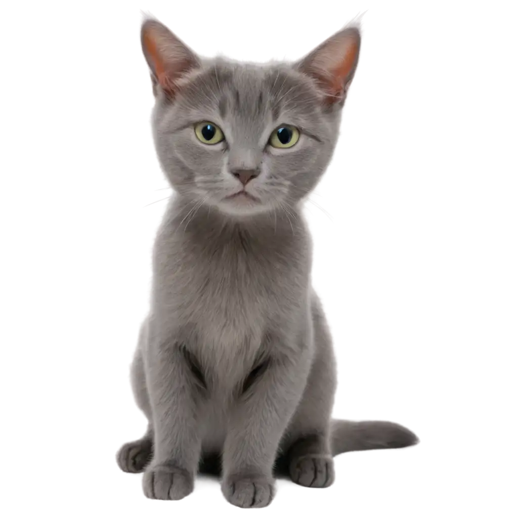 SEOFriendly-PNG-Image-of-a-Gray-Cat-Enhancing-Online-Presence-with-Clarity-and-Quality